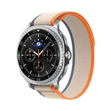 Imagem de Pulseira Esportiva De Nylon Para Samsung Galaxy Watch 8 40mm 44mm 46mm