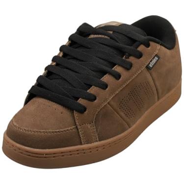 Imagem de etnies Tênis de skate masculino Kingpin, marrom/cinza quente/chiclete, 40