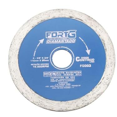 Imagem de DISCO DIAMANTADO CONTINUO LISO FG003 FORTG PRO