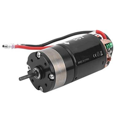 Imagem de CUOFYUNL Caixa de transmissão de caixa de câmbio de proporção 1:3 540 Motor 55T escovado adequado para carro SCX10 1/10 RC