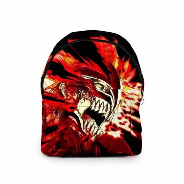 Imagem de Mochila Bleach Kurosaki Ichigo Cartoon Kids School 29x10x35cm