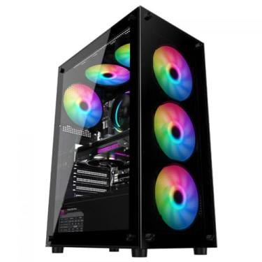 Imagem de PC Gamer AMD Ryzen 7 5700G, Placa-Mãe B550M, 16GB RAM, SSD NVMe 1TB, NVIDIA RTX 3060 12GB