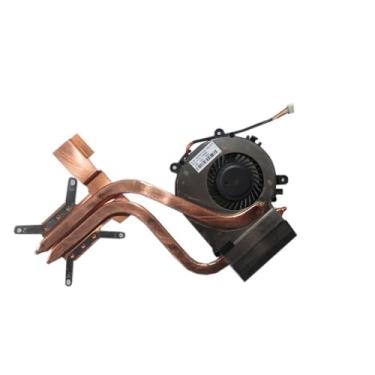 Imagem de Ventoinha e dissipador de calor para GPU de laptop para 6-31-NK5S2-Z10 4 pinos DC4V 0,5A Novo