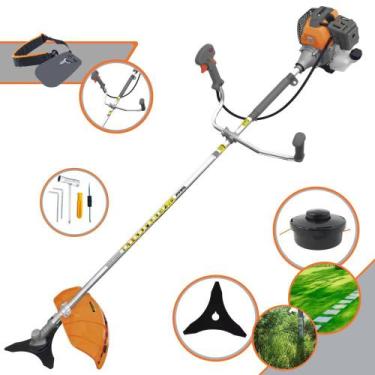 Imagem de Cortador de Grama Profissional Á Gasolina Tekna RL430P Plus 2T 43cc 1,