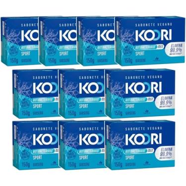 Imagem de 10UN Sabonete Vegetal Koori Antibac Sport Barra 150g Davene (10)