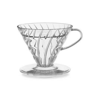 Imagem de Coador Hario V60 Acrílico Transparente Tamanho 02 Coador para Café em Acrílico Hario V60 Transparente - Tamanho 02