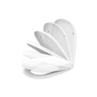 Imagem de Assento Paris Branco Termofixo Tupan Soft Close P Vaso Ideal