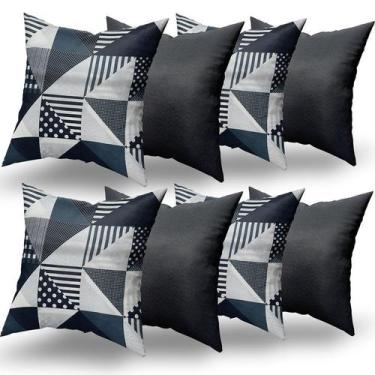 Imagem de Capas de Almofadas Decorativas 8 Unidades Com Ziper - RT MAGAZINE, KCT