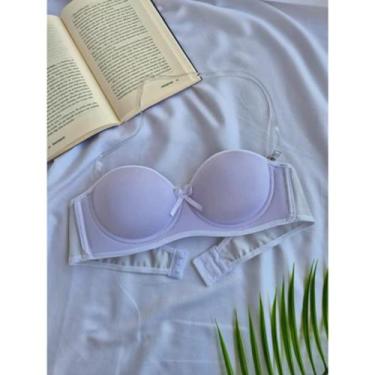 Imagem de Sutiã sem alça Pala Sutiã Bojo Com Alça Silicone Roupa Íntima Feminina