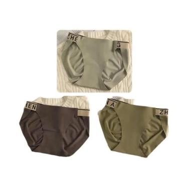 Imagem de Conjunto De Lingerie Feminina Sexy Sem Costura Com Calcinhas Triangula