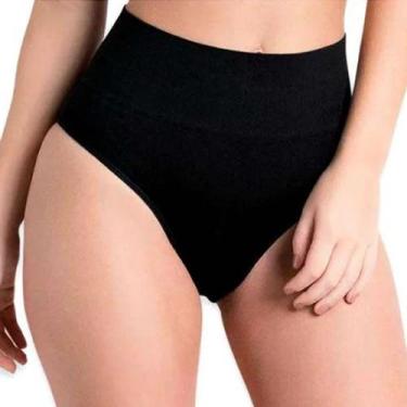 Imagem de Calcinha Pós Cirurgia Cicatrização de Cós Alto Reduz Medidas - Servime
