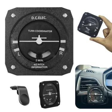 Imagem de Pilot Gifts Modelo de coordenador de turno para ventilação de carro, presente de aviação da escola de voo, presentes inovadores de avião para homens, dia dos pais, Natal, aniversário