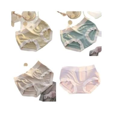 Imagem de Conjunto De Calcinhas Femininas Em Modal Confortáveis Sem Costura Ling