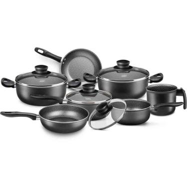 Imagem de Conjunto Panelas Madri Grafite 7 Peças Mta