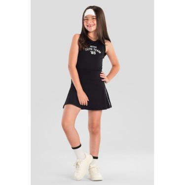 Imagem de Blusa infantil menina regata esportiva Brandili Active