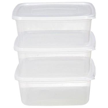 Imagem de Conjunto de Potes São Bernardo em Plástico com 3 Unidades 4,25L - Item