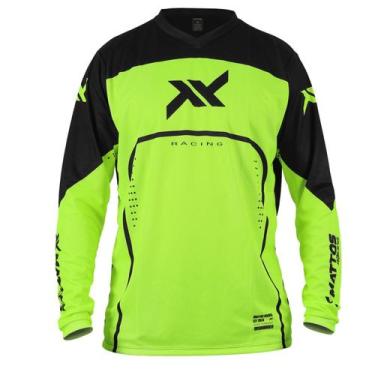 Imagem de Camisa Motocross Cross Sax Amarelo Mattos Trilha Off Road - MATTOS RAC