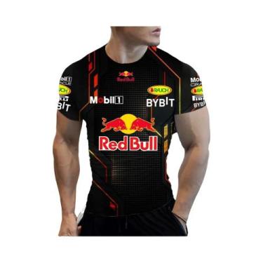 Imagem de Camiseta Masculina De Manga Curta Com Estampa 3D De Motocicleta De Cor