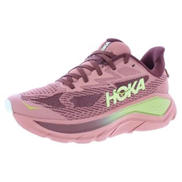 Imagem de HOKA Tênis feminino Challenger 8, Blush/cedro escuro, 36