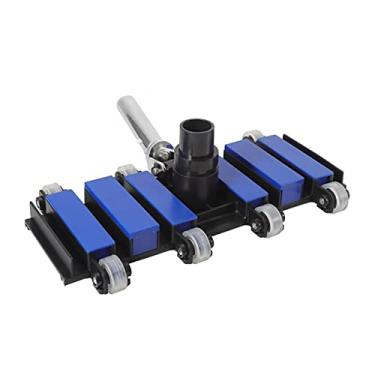 Imagem de U5GAAALPPQ9 Ferramenta de piscina com peso de 35,5 cm (14 pol), acessórios de limpeza de cabeça a vácuo com rodinhas rígidas