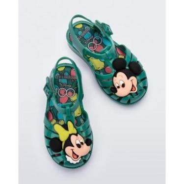 Imagem de Sandália Mini Melissa Possession Mickey e Minnie Original-Feminino