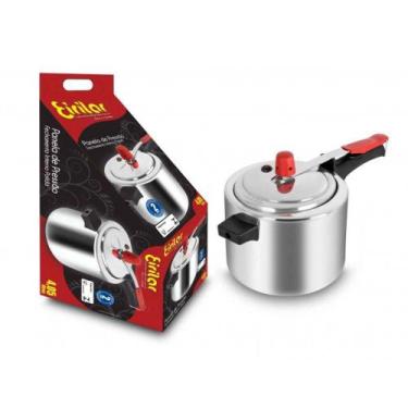 Imagem de Panela de Pressão em Alumínio Polida Eirilar - Agora com 4,50 Litros -
