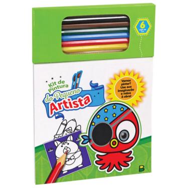 Imagem de Kit de Pintura do Pequeno Artista: Verde - Todolivro