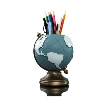 Imagem de Suporte De Canetas Em Resina Único, Organizador Criativo Para Mesa, De