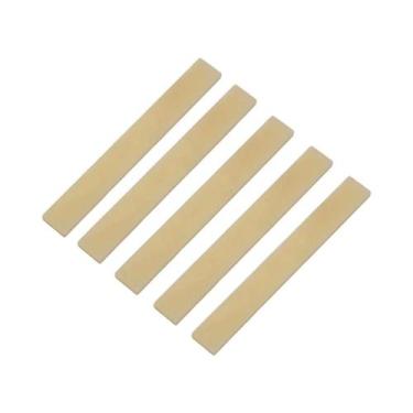 Imagem de Sela De Osso Puro Não Branqueado Para Guitarra, 3, 5 Ou 10 Peças, Para