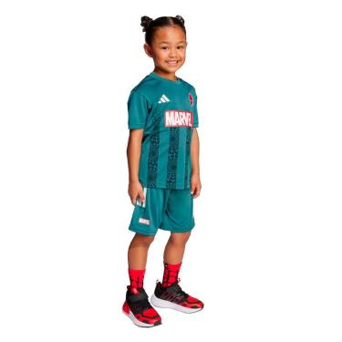 Imagem de Conjunto Adidas Homem-Aranha Infantil-Unissex