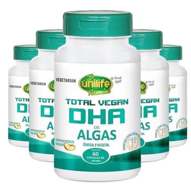 Imagem de Kit 5 Dha Total Vegan 60cap