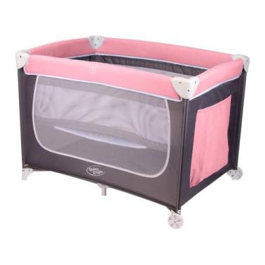 Imagem de Berço Portátil Desmontável Baby Style Confort Rosa, Rosa