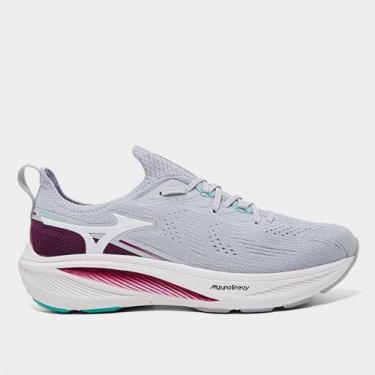 Imagem de Tênis Mizuno Sunrise Feminino, Cinza, 34