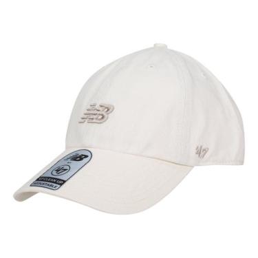 Imagem de Boné New Balance 6-Panel Core, Branco, Único