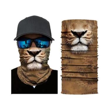 Imagem de Bandana Mágica Sem Costura Monkey Shark, Protetor De Pescoço, Tubo Pro