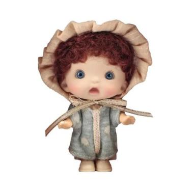 Imagem de Bonecas BJD Mini Kawaii De 10cm Para Meninas Com Roupas Surpresa Fofas