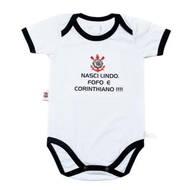 Imagem de Body Corinthians "Nasci Torcedor" Oficial