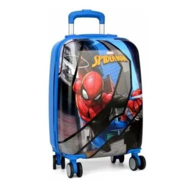 Imagem de Mala Infantil Bordo Spider Man 360 Graus ABS Luxcel Original