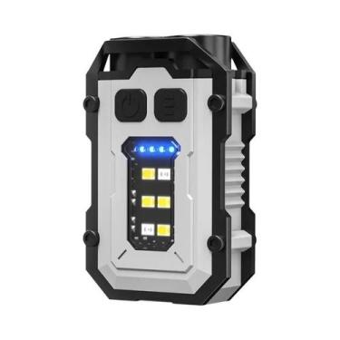 Imagem de Mini Lanterna LED Portátil Com Clip Magnético EDC Para Camping, Pesca 