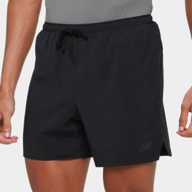 Imagem de Shorts New Balance Rc Essential 5 Masculino, Preto, M