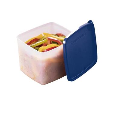 Imagem de Pote Hermético Tupperware Jeitoso 800ml, 800ml, Azul Royal