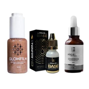Imagem de Kit Cola de Base, Glow Film e Booster Anairana - Anairana Make Up Pro