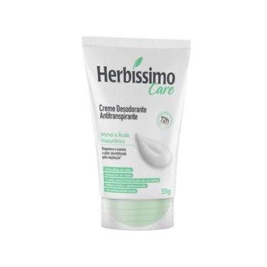 Imagem de Desodorante herbissimo antitranspirante bisnaga 55g monoi acido hialur