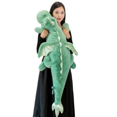 Imagem de Brinquedo de pelúcia ARELUX Large Dragon Travesseiro de 132 cm
