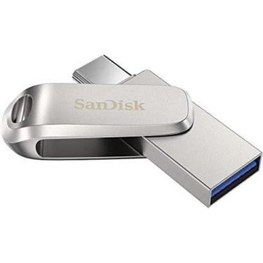 Imagem de Pen Drive 128gb Dual Drive LUXE USB 3.2 Type A e Type C 400mbs Metal S