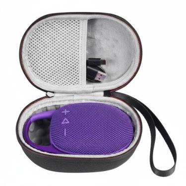 Imagem de Bolsa capa estojo case protetora rígida compatível com JBL Clip 5 com 