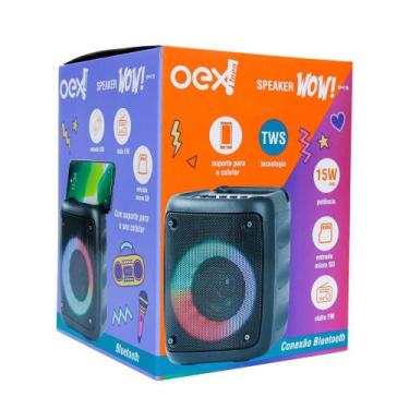 Imagem de Caixa De Som Conexão Bluetooth Oex Kids Sp110 Potência 15w