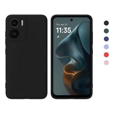 Imagem de Capa Capinha Silicone Aveludada Para Motorola Moto G05 Tela 6.7 - LXL