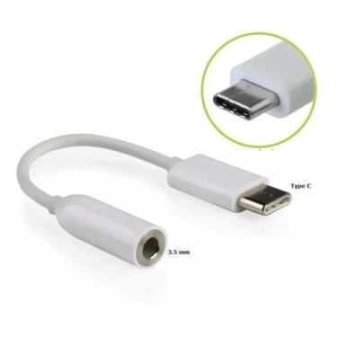 Imagem de Adaptador Para Fone De Ouvido Tipo C x P2 Cabo Adaptador Conector - IT