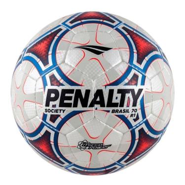Imagem de Bola Society Penalty Brasil 70 R1 XXIII - Branco e Azul ÚNICO-Masculino